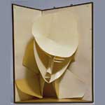 Naum Gabo Head of a Woman. c1917-20 (after a work of 1916) Coll. MoMA, NY