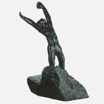 Auguste Rodin The prodigal son 1885-87 Coll. Art Gallery of NSW