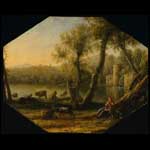 Claude Lorrain Pastoral landscape 1636-37 Coll. Art Gallery of NSW