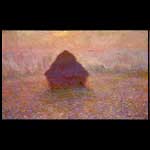 Claude Monet Grainstack, sun in the mist 1891 Coll. Minneapolis Inst. of Arts